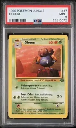 Gloom 1999 Pokemon Jungle Base Set 37/64 PSA 9 MINT 👀 - Image 1