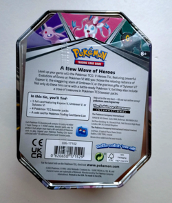 Pokemon TCG v Heroes Tin with Umbreon Sealed - Image 2