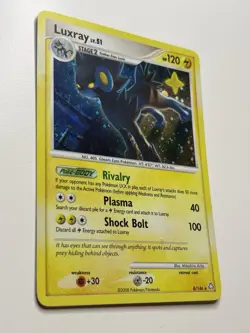2008 Pokemon Diamond Pearl Legends Awakened Luxray Holo 8/146 MP - Image 2