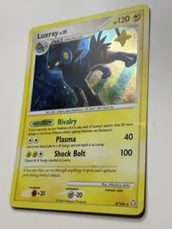 2008 Pokemon Diamond Pearl Legends Awakened Luxray Holo 8/146 MP - Image 3