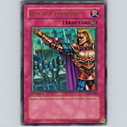 Yugioh Royal Command LON-080 1st Edition Ultra Rare Holo - VLP-NM - Image 1