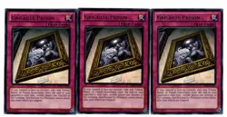 Yugioh- 3X Grisaille Prison - Rare - Unlimited - SHSP-EN078 - Near Mint - Image 1