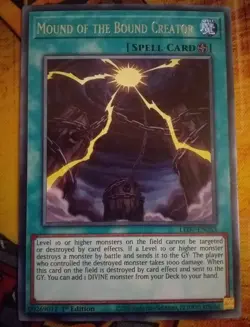 LED7-EN053 - Mound of the Bound Creator - Rare - 1st Edition - Mint - YuGiOh - Image 1