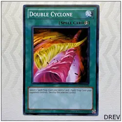 Double Cyclone - DREV-EN046 - Common Unlimited Yugioh - Image 1