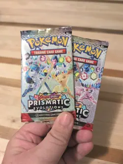 Pokemon Cards TCG Prismatic Evolutions NEW / SEALED. Lot of 2 packs. - Image 1