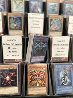 YuGiOH 80 CARD Gift Lot w/ 10+ Foil cards Starter Collection - Image 2