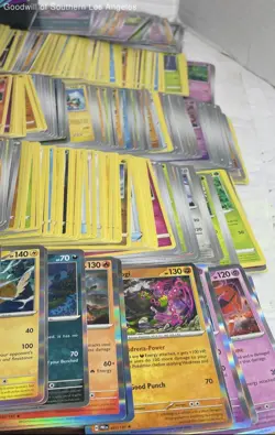 Pokemon 2lbs. Mixed Trading Cards Lot - Image 2