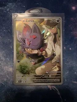 N's Zorua - 189 (Pokemon Center Exclusive) 189 Sv: Scarlet & Violet Promo Cards - Image 1