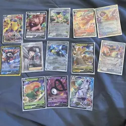 13 Rare Pokemon Cards Lot Ships Asap You Get All 13 Cards - Image 1