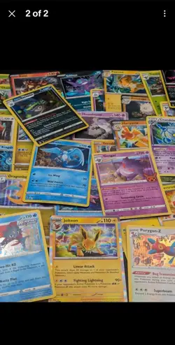 Pokemon Card Bulk lot 100 HOLO REVERSE HOLO + 5 RARE - V, VSTAR, VMAX, GX, EX - Image 2