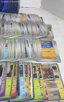 Pokemon 2lbs. Mixed Trading Cards Lot - Image 2