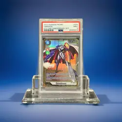 Omnimon SR Alt Art 084 Digimon Card Game 2nd Anniversary Set PSA 9 MINT - Image 1