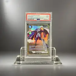 Omnimon SR Alt Art 084 Digimon Card Game 2nd Anniversary Set PSA 9 MINT - Image 2