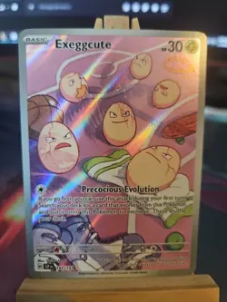 Pokemon TCG Exeggcute 192/191 Surging Sparks Illustration Rare Card NM Condition - Image 1