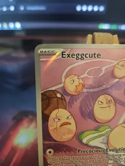 Pokemon TCG Exeggcute 192/191 Surging Sparks Illustration Rare Card NM Condition - Image 2