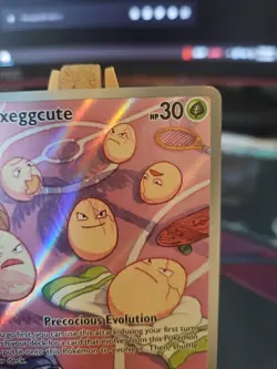 Pokemon TCG Exeggcute 192/191 Surging Sparks Illustration Rare Card NM Condition - Image 3