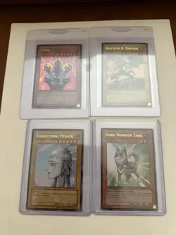 Yugioh YAP1 Card Lot Of 4 Jinzo Red Eyes Black Dragon Shiba Gyakutenno - Image 1