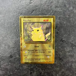 PIKACHU CELEBRATIONS METAL CARD PROMO 58/102 (NM) - Image 1