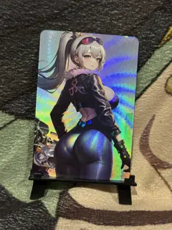 HONKAI STAR RAIL SILVER WOLF ANIME WAIFU CARD - Image 1