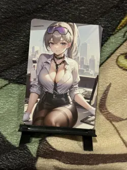 HONKAI STAR RAIL SILVER WOLF ANIME WAIFU CARD - Image 2