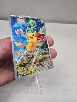 Pokemon Scarlet & Violet Paldea Evolved Pikachu #27 SVP en Pikachu Promo Card - Image 2