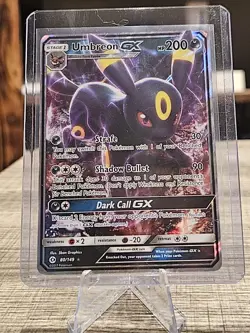 Umbreon GX 80/149 NM Sun And Moon Base Set Pokemon Card Near Mint - Image 1