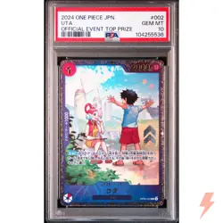 PSA 10 Uta OP09-002 R OPCG Promo - ONE PIECE Card Game Japanese 2024 #RPW - Image 1