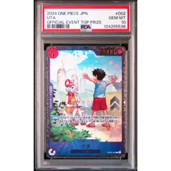 PSA 10 Uta OP09-002 R OPCG Promo - ONE PIECE Card Game Japanese 2024 #RPW - Image 2