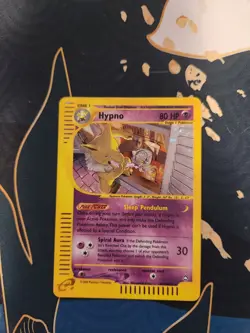 Hypno H12 / H32 Aquapolis Holo Rare Pokemon Trading Card Game - Image 1