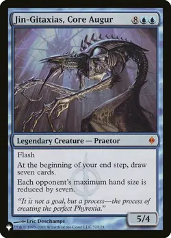 MTG Jin-Gitaxias, Core Augur - The List, NM-Mint, English The List Reprints - Image 1