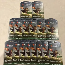 Magic The Gathering Bloomburrow Play Booster Packs NEW Lot of 16 Factory Sealed - Image 1