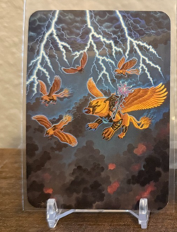 Sorcery Contested Realms - Beta - Gyre Hippogriffs Foil NM - Image 2