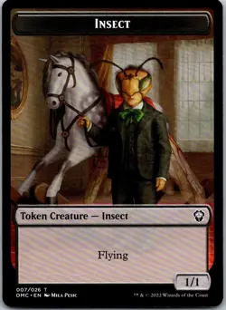 Insect Token T Commander: Dominaria United 7 NM - Image 1