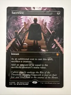 Sacrifice (Borderless) Special Guests Regular - Image 1