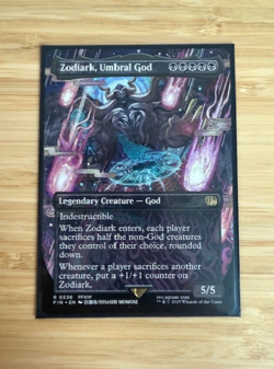 Magic the Gathering: Zodiark, Umbral God (Borderless) Final Fantasy Regular NM - Image 1