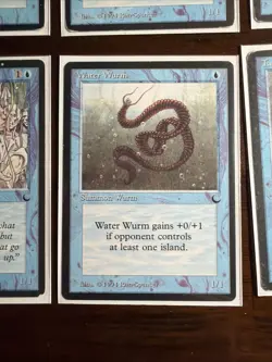 MTG The Dark Set Vintage Blue Lot Magic The Gathering - Image 3