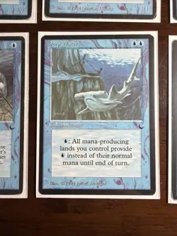 MTG The Dark Set Vintage Blue Lot Magic The Gathering - Image 5