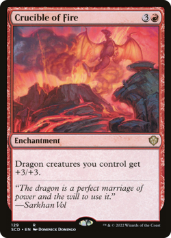 Crucible of Fire [Starter Commander Decks] Magic MTG - Image 1