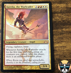 Magic the Gathering MTG- Aurelia, the Warleader- NM- 143/249- Gatecrash - Image 1