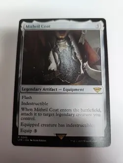 MTG Mithril Coat 0245 Universes Beyond: LOTR Tales of Middle-Earth NM Unplayed - Image 1