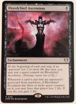 Bloodchief Ascension Commander Masters - Regular NM - Image 1