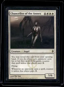 1x Chancellor of the Annex Light Play, English New Phyrexia MTG Magic - Image 1