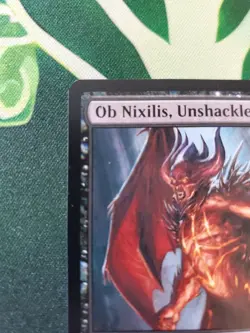 Magic The Gathering Ob Nixilis, Unshackled Promo Core Set 2015 Rare NM 2014 - Image 2