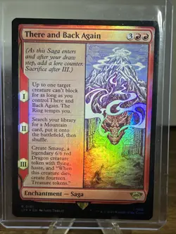 There And Back Again MTG Lord Of The Rings Rare #0151 - Unplayed - Image 1