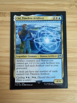 Magic the Gathering: Cid, Timeless Artificer (0415) Final Fantasy Regular NM - Image 1