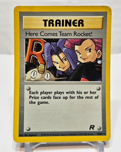 Here Comes Team Rocket! 15/82 Holo Rare Unlimited Team Rocket Pokemon 7863 - Image 1