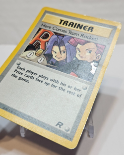 Here Comes Team Rocket! 15/82 Holo Rare Unlimited Team Rocket Pokemon 7863 - Image 2