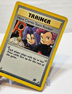 Here Comes Team Rocket! 15/82 Holo Rare Unlimited Team Rocket Pokemon 7863 - Image 4
