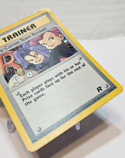 Here Comes Team Rocket! 15/82 Holo Rare Unlimited Team Rocket Pokemon 7863 - Image 5