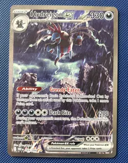 Pokemon TCG: White Flare Hydreigon ex SIR 169/086 English NM - Clean Copy! - Image 1